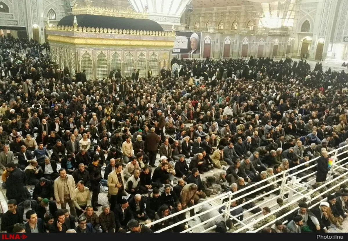 مراسم هفتمین روز درگذشت آیت‌الله هاشمی رفسنجانی آغاز شد