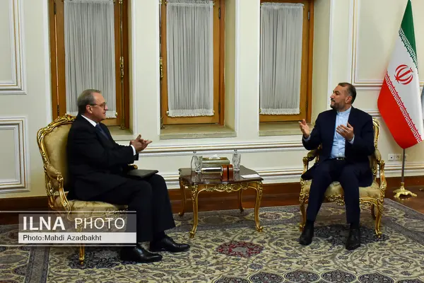 Iranian FM meets with Russian Deputy FM