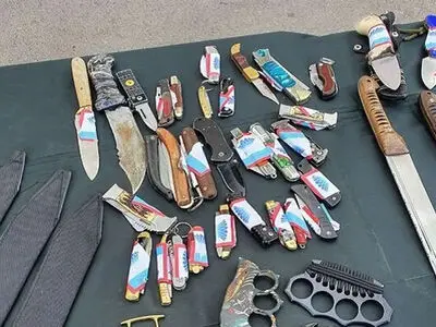 کشف 130 قبضه سلاح سرد در بوستان‌ها و تفرجگاه‌های شهرستان البرز