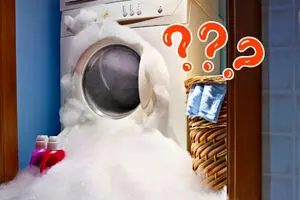 علت خروج کف از ماشین لباسشویی و راه‌های رفع آن