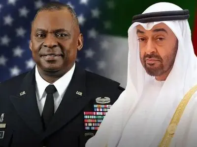 گفت‌وگوی تلفنی ولیعهد ابوظبی و وزیر دفاع آمریکا 