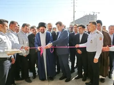 سومین ایستگاه آتش‌نشانی شهر صدرا به بهره‌برداری رسید