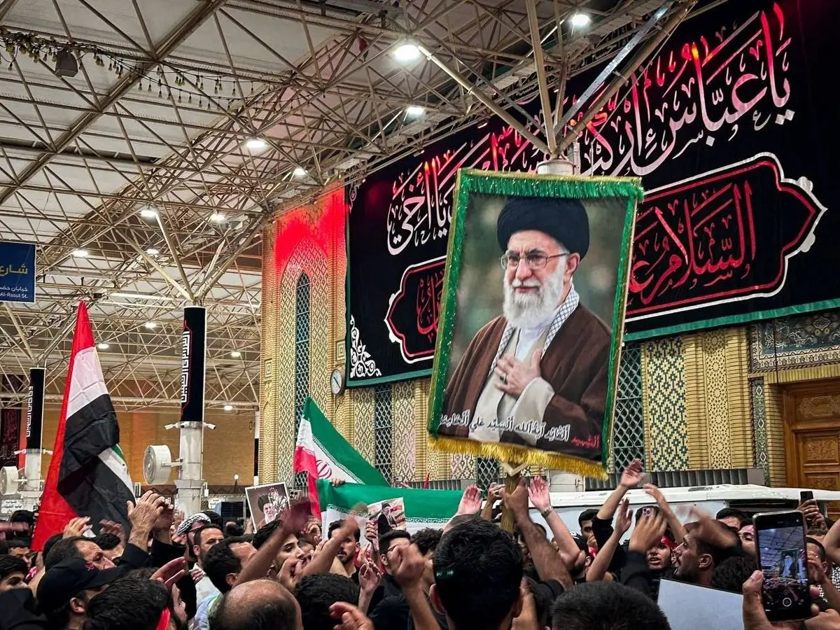 الحشد الشعبی: بیش از ۲ میلیون نفر در تشییع آیت‌الله خامنه‌ای در نجف حضور دارند