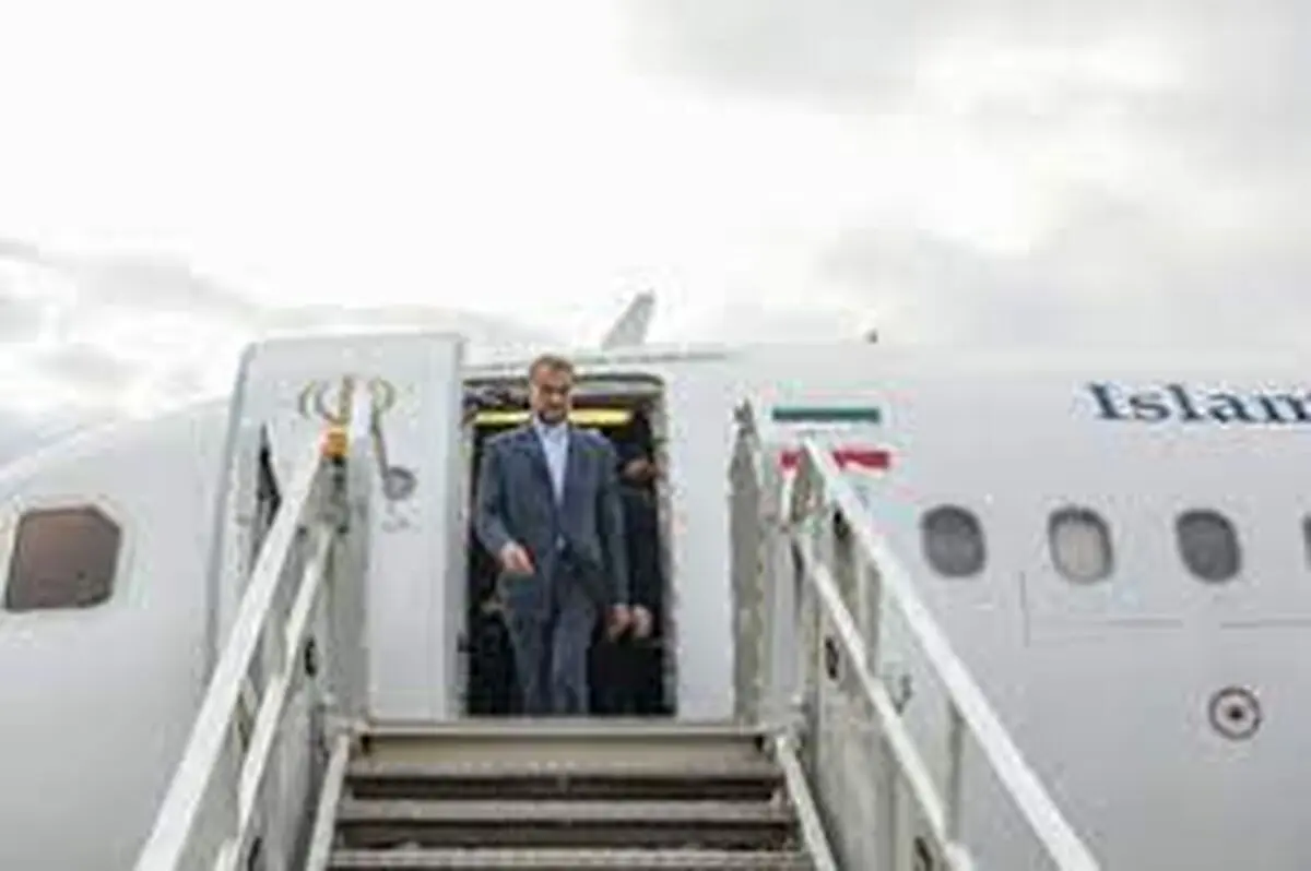 امیرعبداللهیان وارد تاشکند شد 