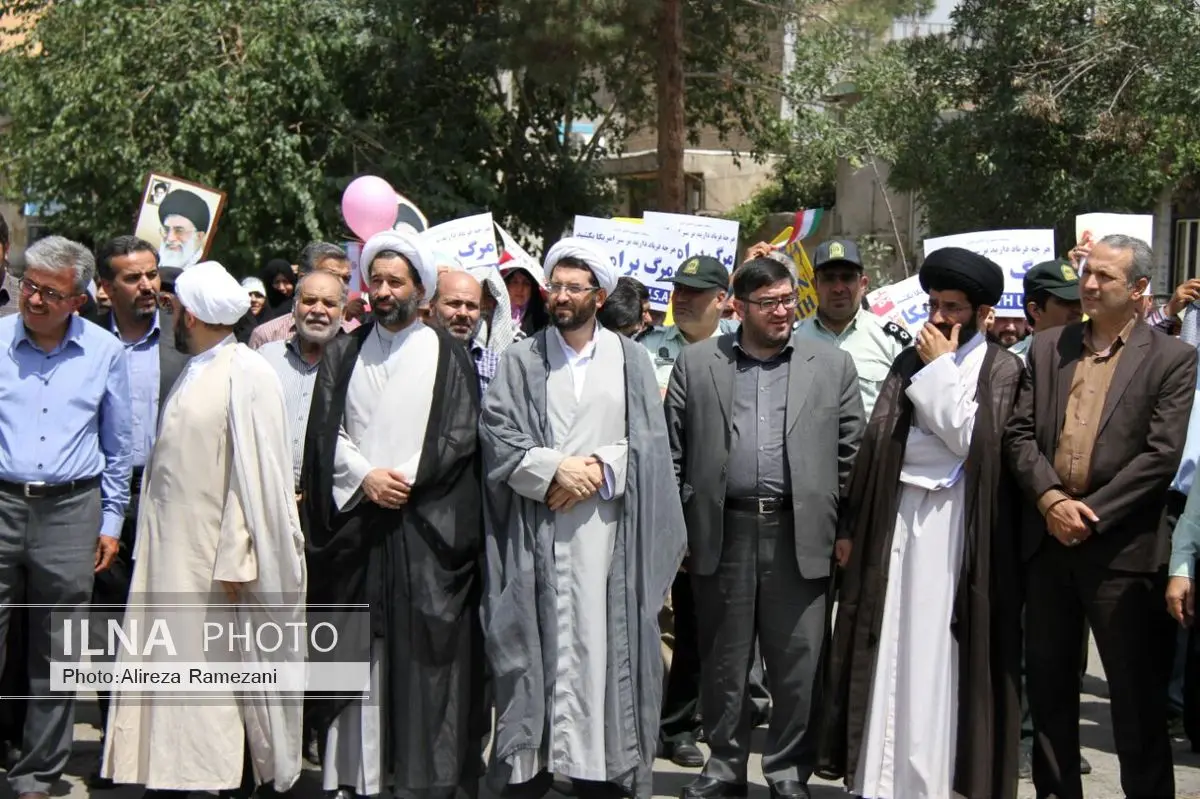 راهپیمایی روز جهانی قدس در قلعه نو برگزار شد