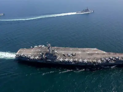 ادعای رویترز در خصوص سرنگونی پهپاد ایرانی توسط نیروی دریایی آمریکا