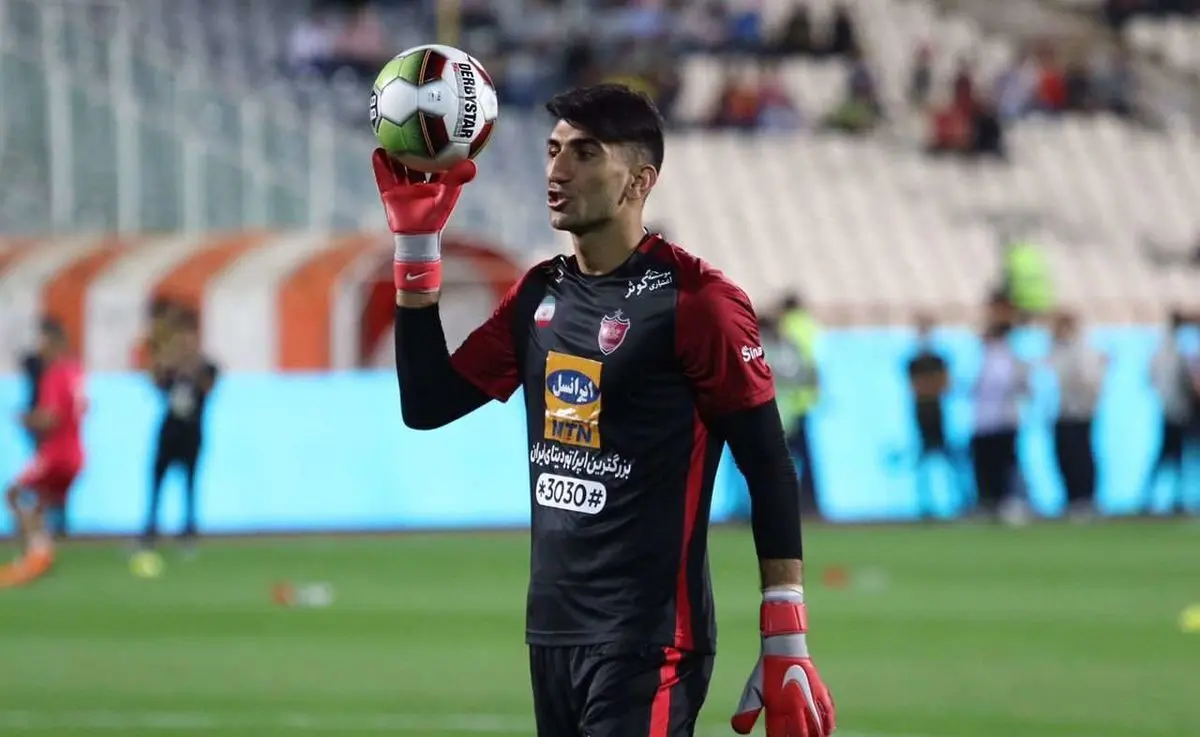 بیرانوند به دیدار دروازه بان مصدوم پرسپولیس رفت+ عکس