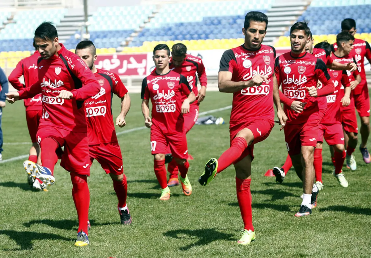 یخ درمانی به تمرین پرسپولیس هم سرایت کرد