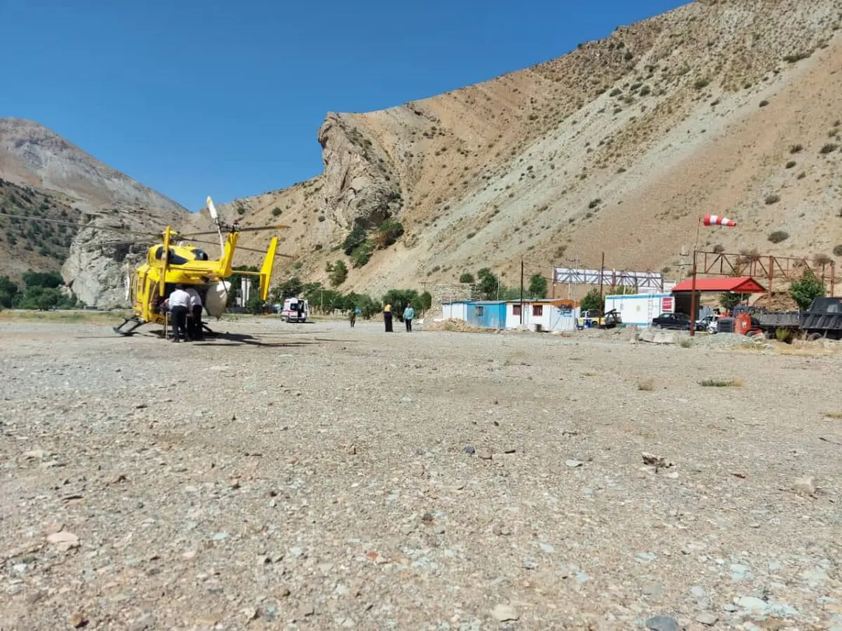 انجام نخستین مأموریت اورژانس هوایی استان در مرداد ماه/ضرورت راه اندازی ۲ پد هلیکوپتر امداد در بخش آسارا