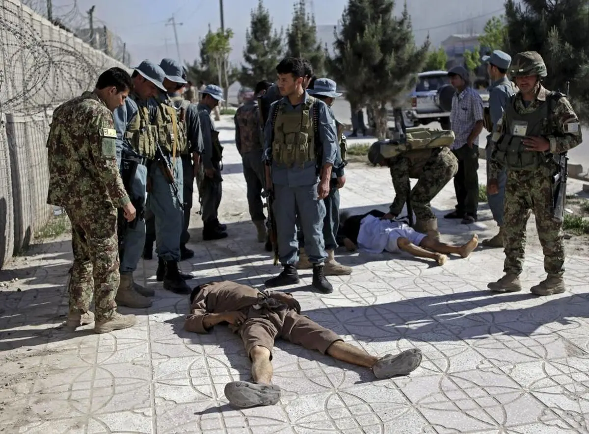 حمله طالبان به مرکز فرماندهی پلیس محلی در افغانستان