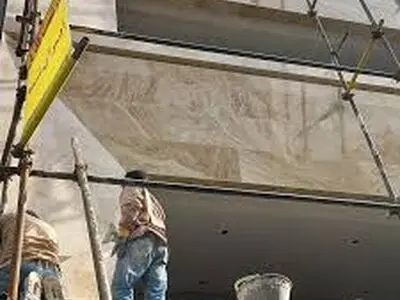 مرگ و مصدومیت سه کارگر نماکار ساختمانی با سقوط بالابر در مهربان سراب