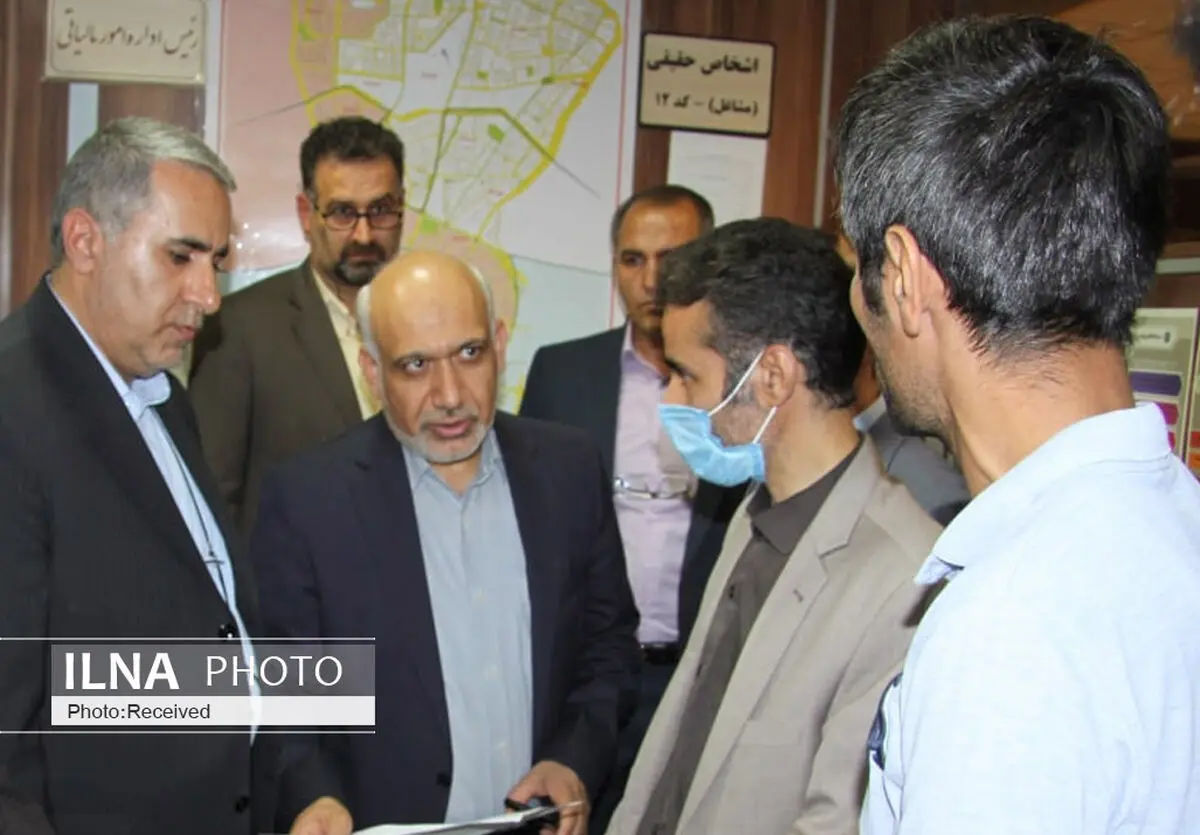 بازدید سرزده بازرس کل قضایی استان از اداره امور مالیاتی شهرستان قزوین