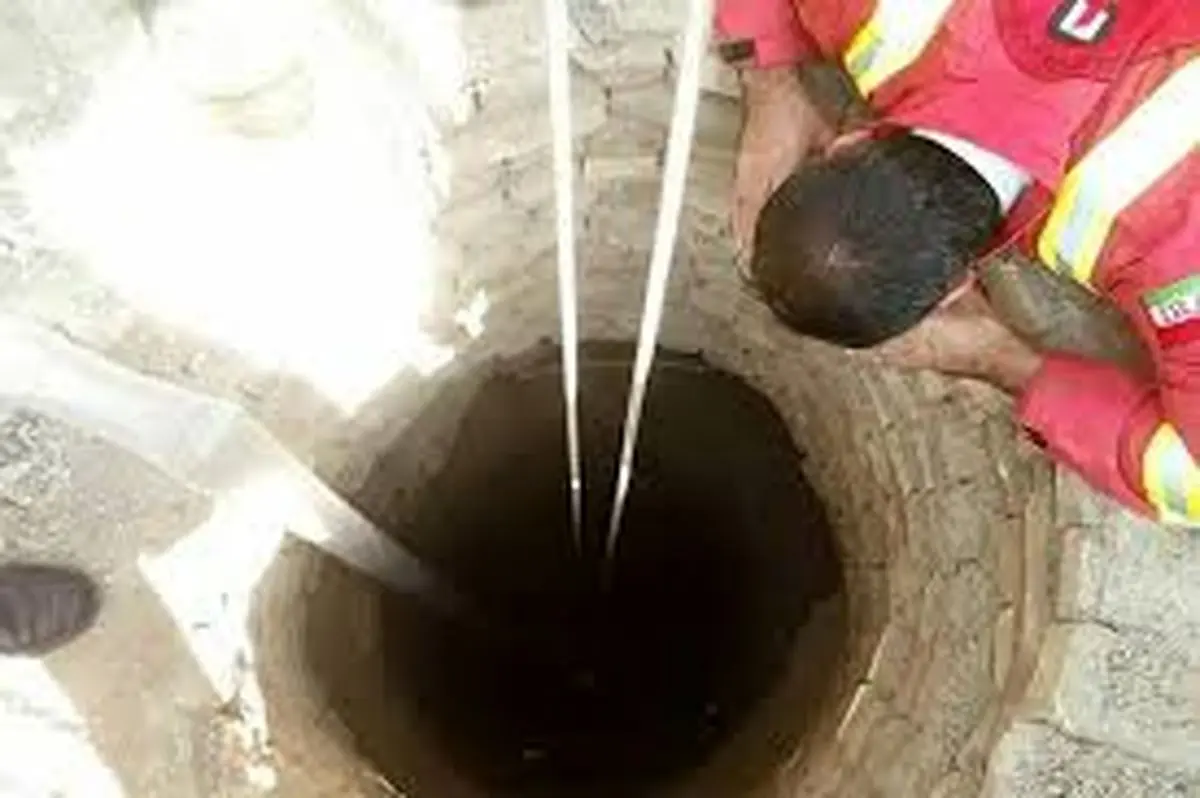محبوس شدن ۶ نفر در چاه آب در کوهنانی