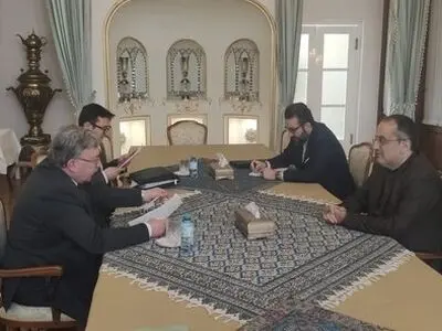 دیدار برجامی اولیانوف با اعضای نمایندگی دائم ایران در وین
