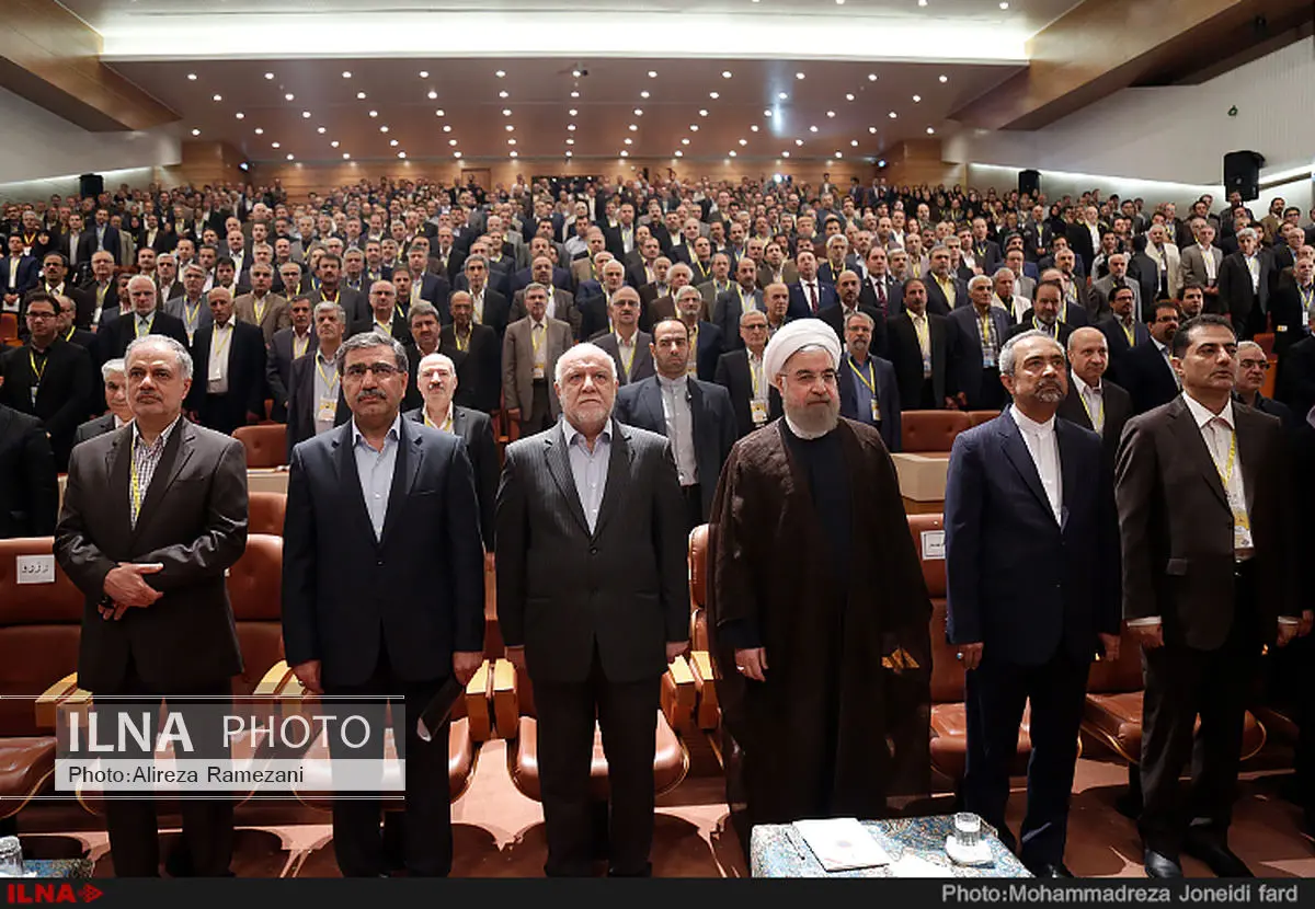 همایش سالگرد پنجاهمین سال تاسیس شرکت ملی گاز با حضور رییس جمهور