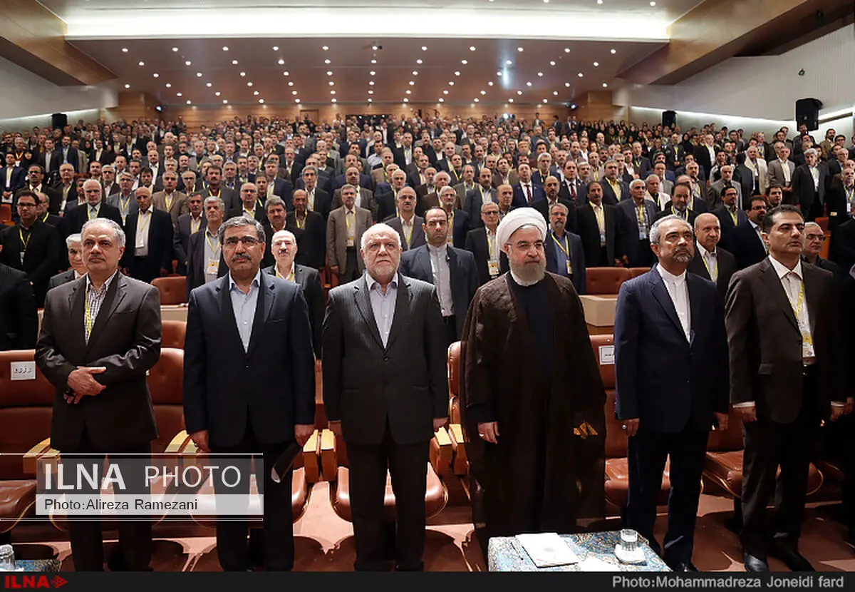 همایش سالگرد پنجاهمین سال تاسیس شرکت ملی گاز با حضور رییس جمهور