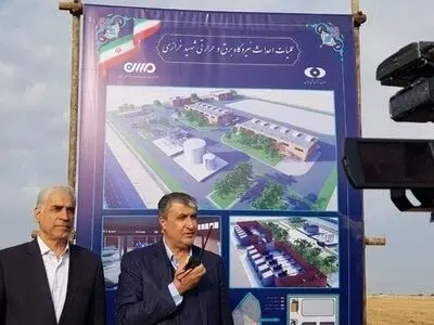 عملیات احداث نیروگاه ۳۰۰ مگاواتی دارخوین آغاز شد