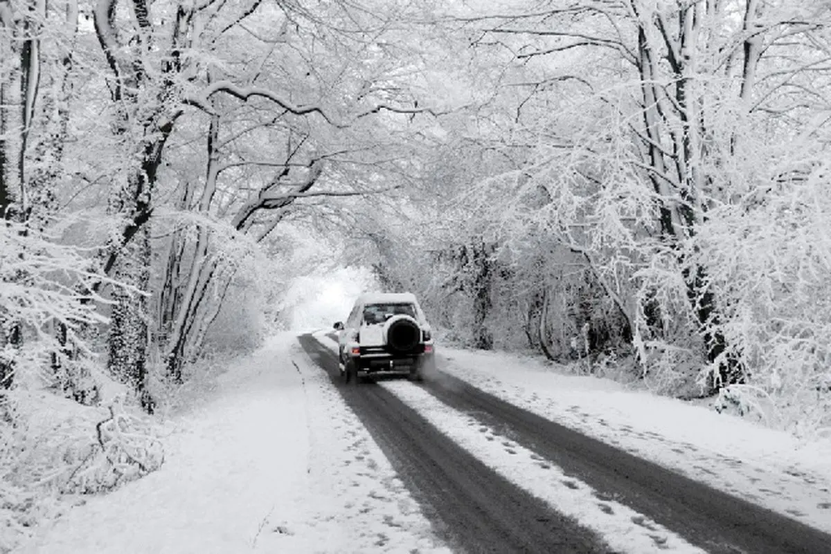 نکات سفر ایمن در زمستان + اینفوگرافیک