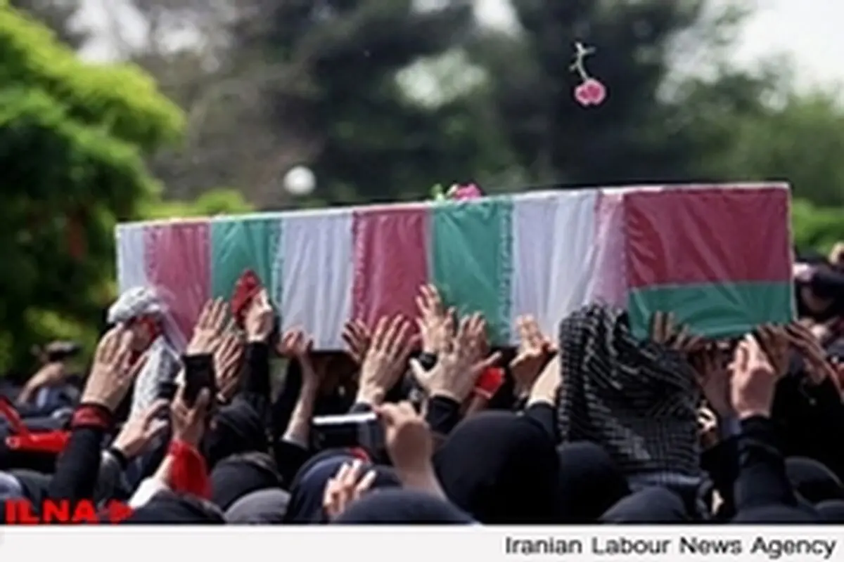 پیکر شهدای حادثه تروریستی ثلاثباباجانی تشییع شدند