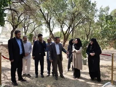 پارک-باغ 18 هکتاری قزوین کلنگ‌زنی شد