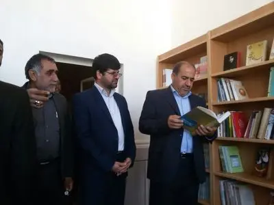 کتابخانه کانون فرهنگی هنری عاشورا در شهرستان باوی افتتاح شد