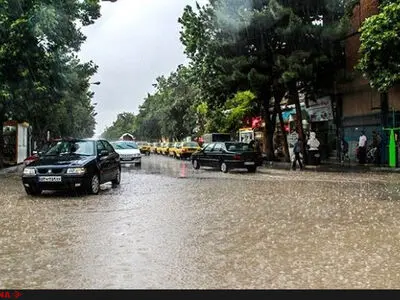 بارش باران در ۷ استان کشور/احتمال وقوع سیلاب و آب‌گرفتگی معابر