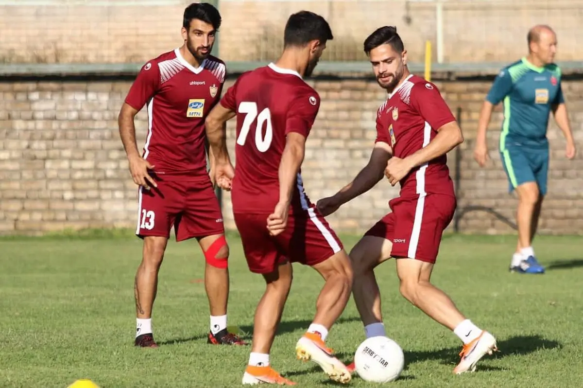 گزارش تمرین پرسپولیس؛ عبور از موانع و پاسکاری/ تمرین گلرها زیر نظر سیدی