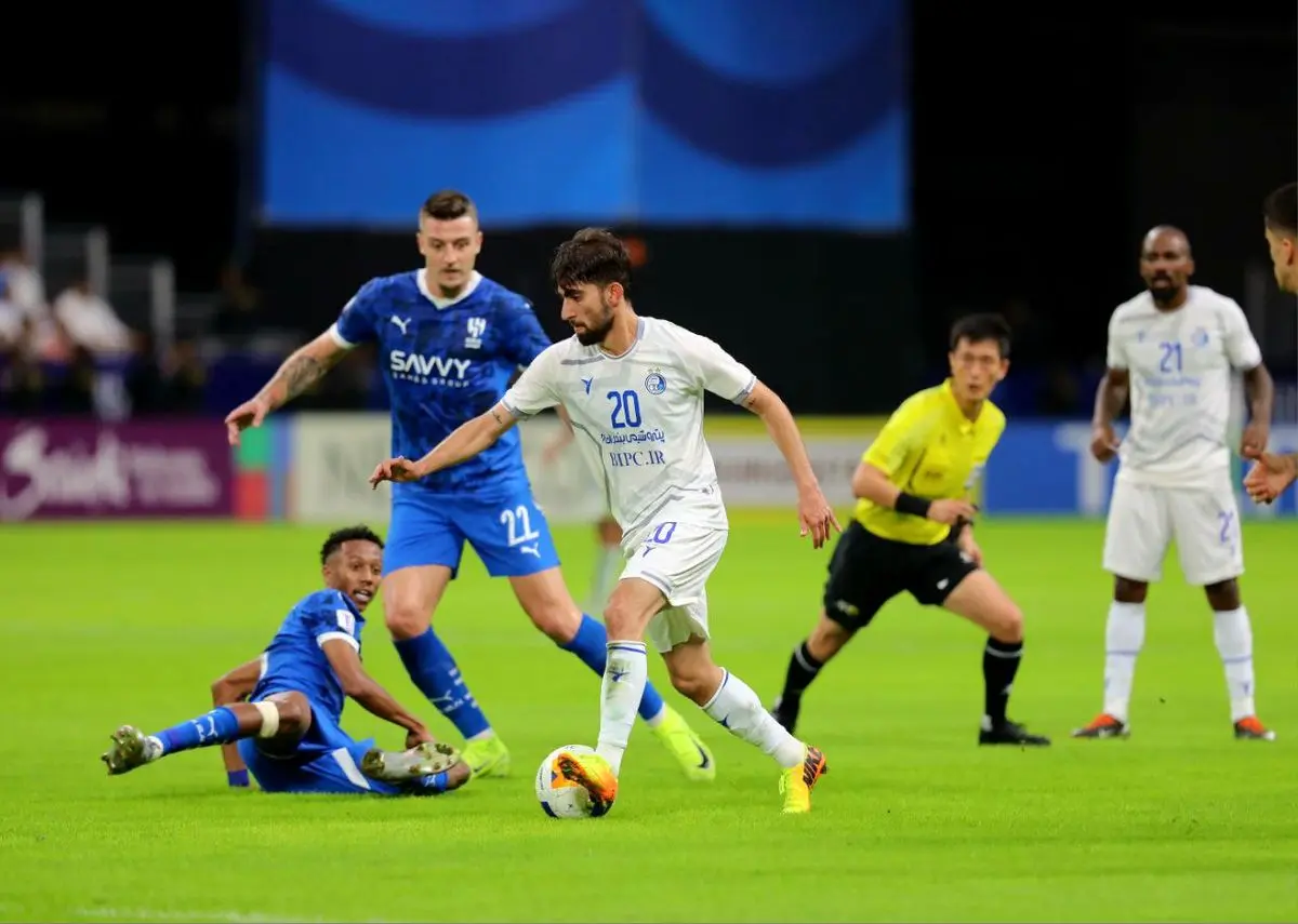 الهلال ۳-۰ استقلال/ ضربات الهلال بر تن بی‌جان استقلال 