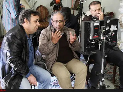 بازدید دو مدیرصداوسیما از پشت صحنه سریال گمشدگان 