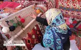 تولید ۳۲۰۰ متر مربع فرش و گلیم دست‌باف توسط مددجویان کمیته امداد البرزی