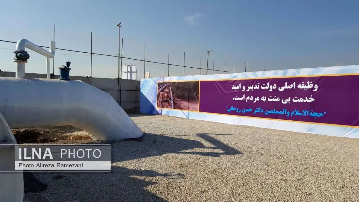 طرح تامین آب دشت آزادگان و شرق اهواز به بهره برداری میرسد