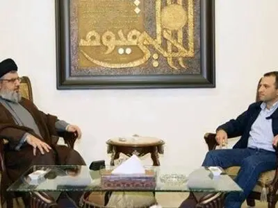 رایزنی سید حسن نصرالله و باسیل با محوریت تشکیل دولت جدید لبنان 