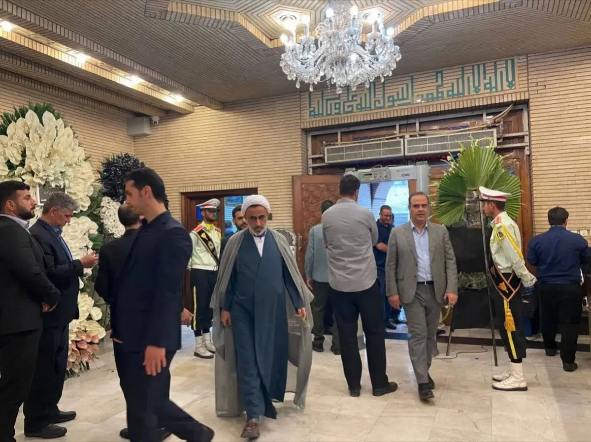 مراسم ترحیم خواهر رئیس سازمان بازرسی کل کشور برگزار شد