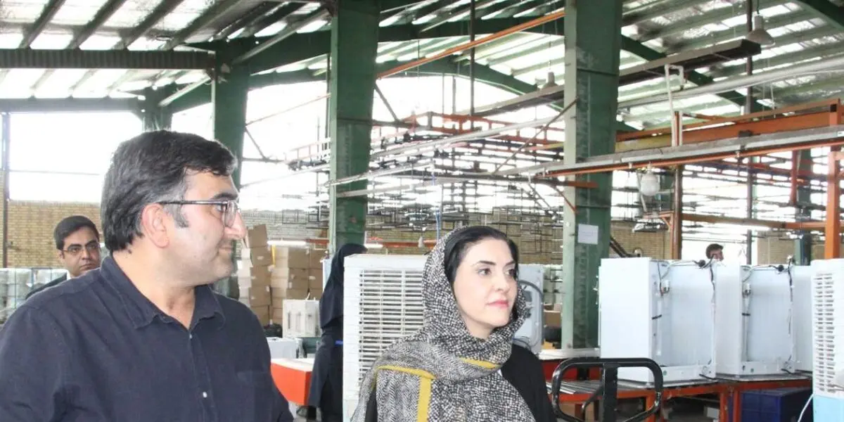 بازدید دبیرکل انجمن صنایع لوازم خانگی ایران از شرکت مکث الکترونیک مهدیشهر