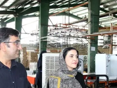 بازدید دبیرکل انجمن صنایع لوازم خانگی ایران از شرکت مکث الکترونیک مهدیشهر
