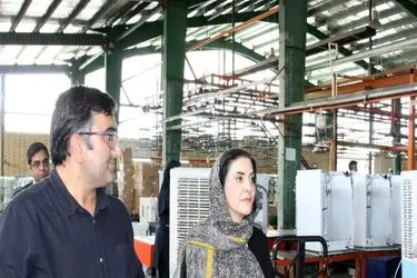 بازدید دبیرکل انجمن صنایع لوازم خانگی ایران از شرکت مکث الکترونیک مهدیشهر