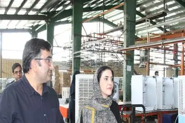 بازدید دبیرکل انجمن صنایع لوازم خانگی ایران از شرکت مکث الکترونیک مهدیشهر