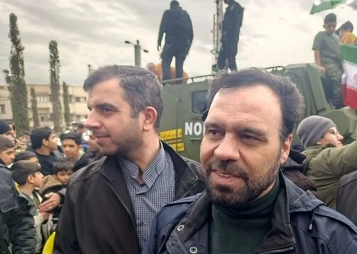 شرکت سخنگوی فراجا در راهپیمایی ۲۲ بهمن