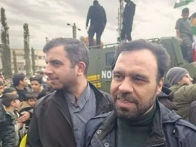 شرکت سخنگوی فراجا در راهپیمایی ۲۲ بهمن