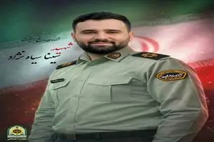 یکی از شهدای حادثه تروریستی شادگان گیلانی است /شهادت «سینا سیاه‌نژاد» در درگیری با اشرار مسلح