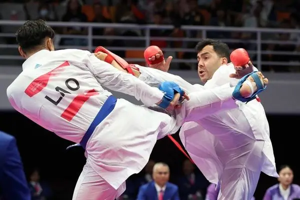 بازی های آسیایی هانگژو؛ گنج زاده راهی دیدار نهایی رقابتهای کاراته شد