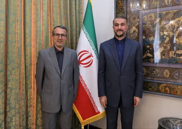 سرکنسول جدید ایران  در سلیمانیه با وزیر امور خارجه دیدار کرد