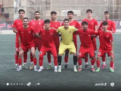  پیروزی لحظه آخری جوانان پرسپولیس مقابل پارسیان