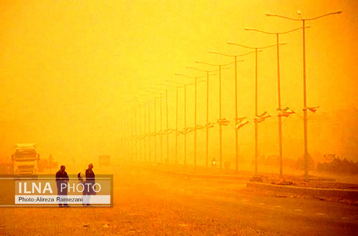 هوای کرمانشاه در شرایط هشدار