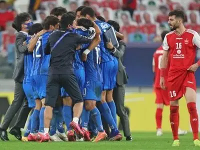 ویدیو: شادی بازیکنان اولسان پس از غلبه بر پرسپولیس