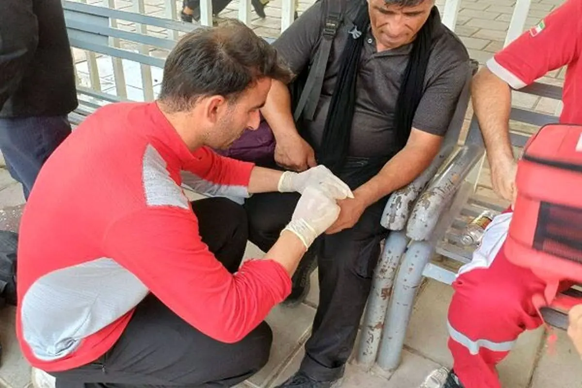 ویزیت بیش از ۳۱ هزار نفر از زائران در معرض گرمازدگی
