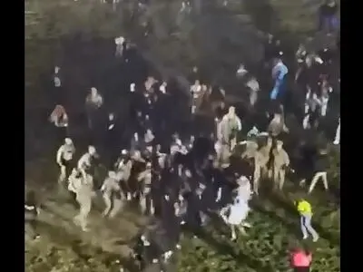 گارد ملی آمریکا در شب هالووین در واشینگتن دی‌سی شورش‌ جوانان را سرکوب کرد + فیلم