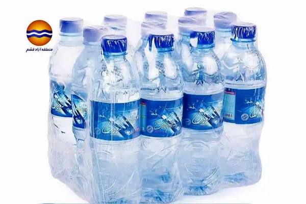 نظارت مستمر اصناف منطقه آزاد قشم و شبکه بهداشت بر نگهداری بطری های آب معدنی