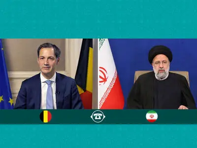 خلال اتصال هاتفي مع رئیس وزراء بلجیکا.. رئیسي: على الأوروبیین الکف عن دعم الجماعات الإرهابیة والانفصالیة