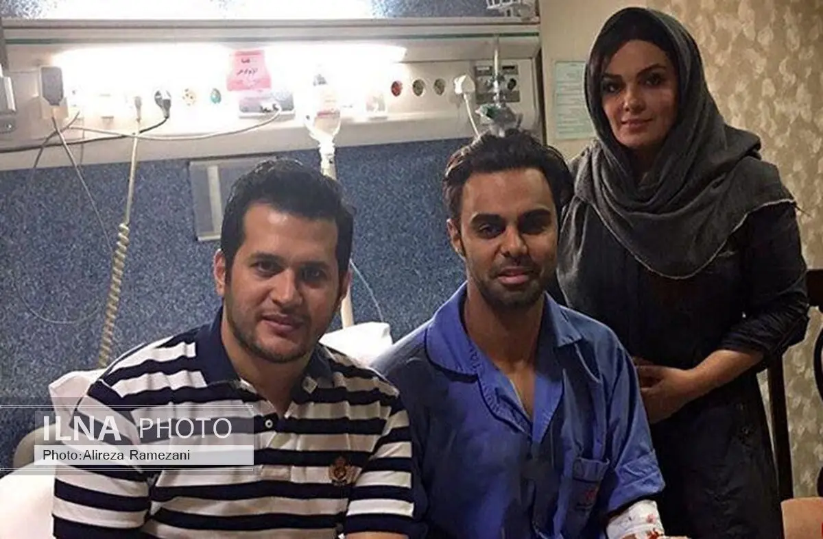 یک بازیگر سینما دچار ناراحتى قلبى شد +عکس 
